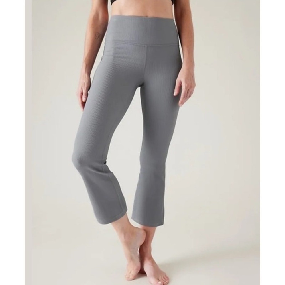 Athleta Elation Rib Crop Flare Pant